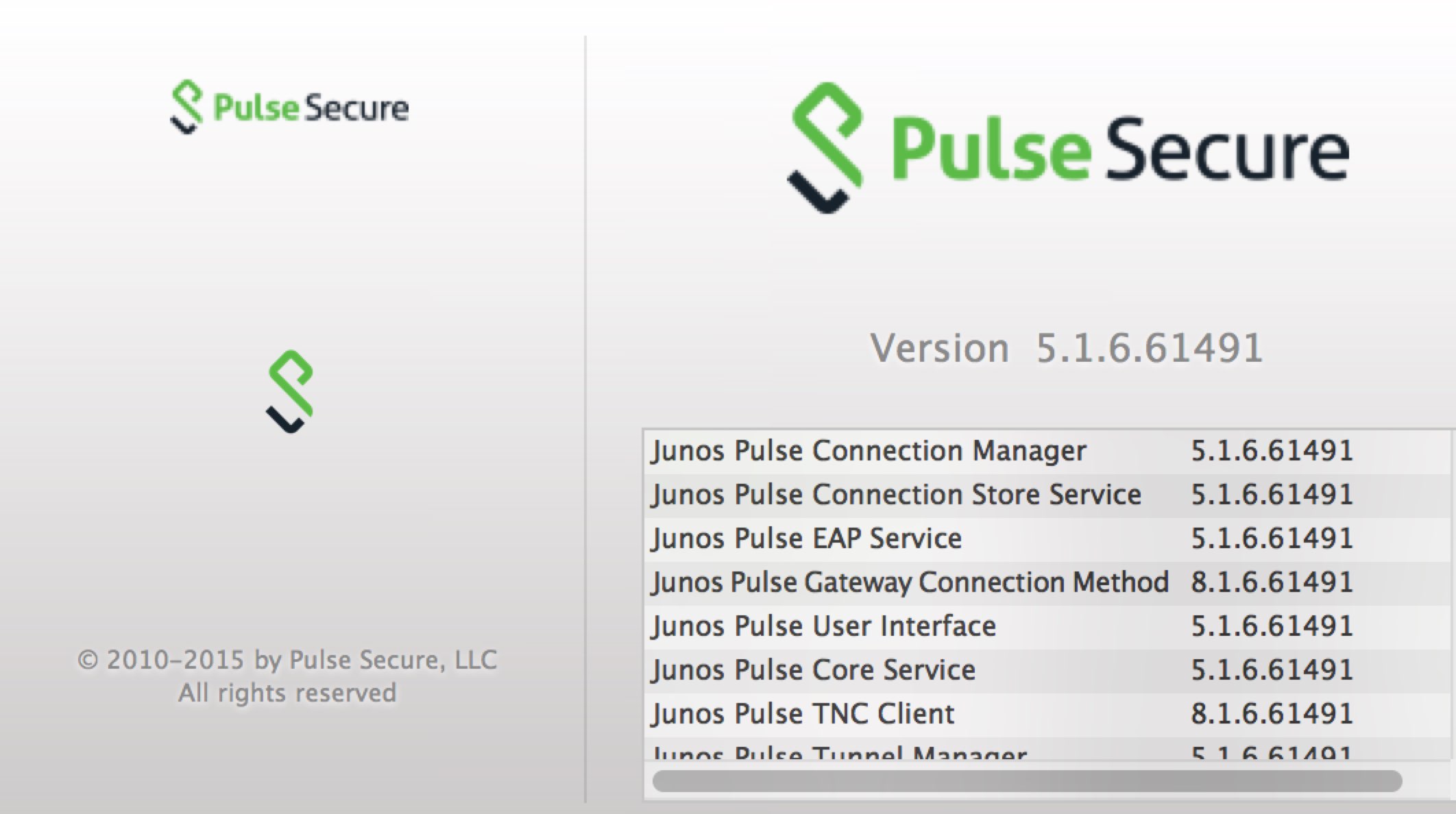 pulse secure network connect 8.1